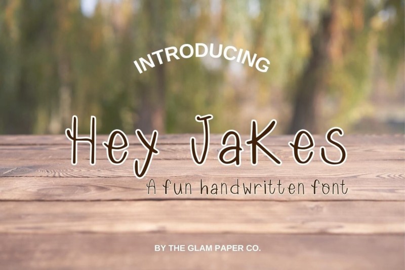 202018397 hey jakes fun handwritten font for crafters